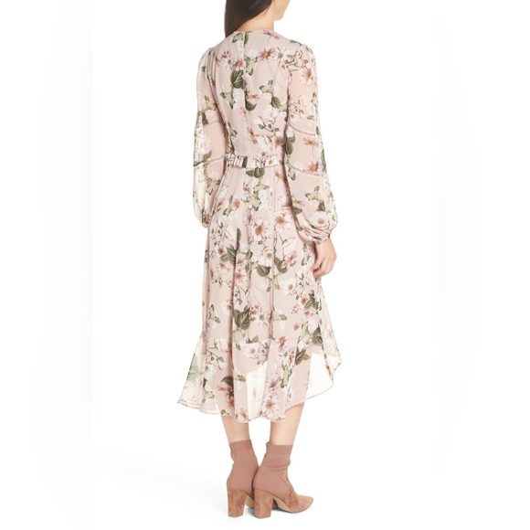 Ever New Floral Print High/Low Hem Dress | 6 NWT - Picture 3 of 16